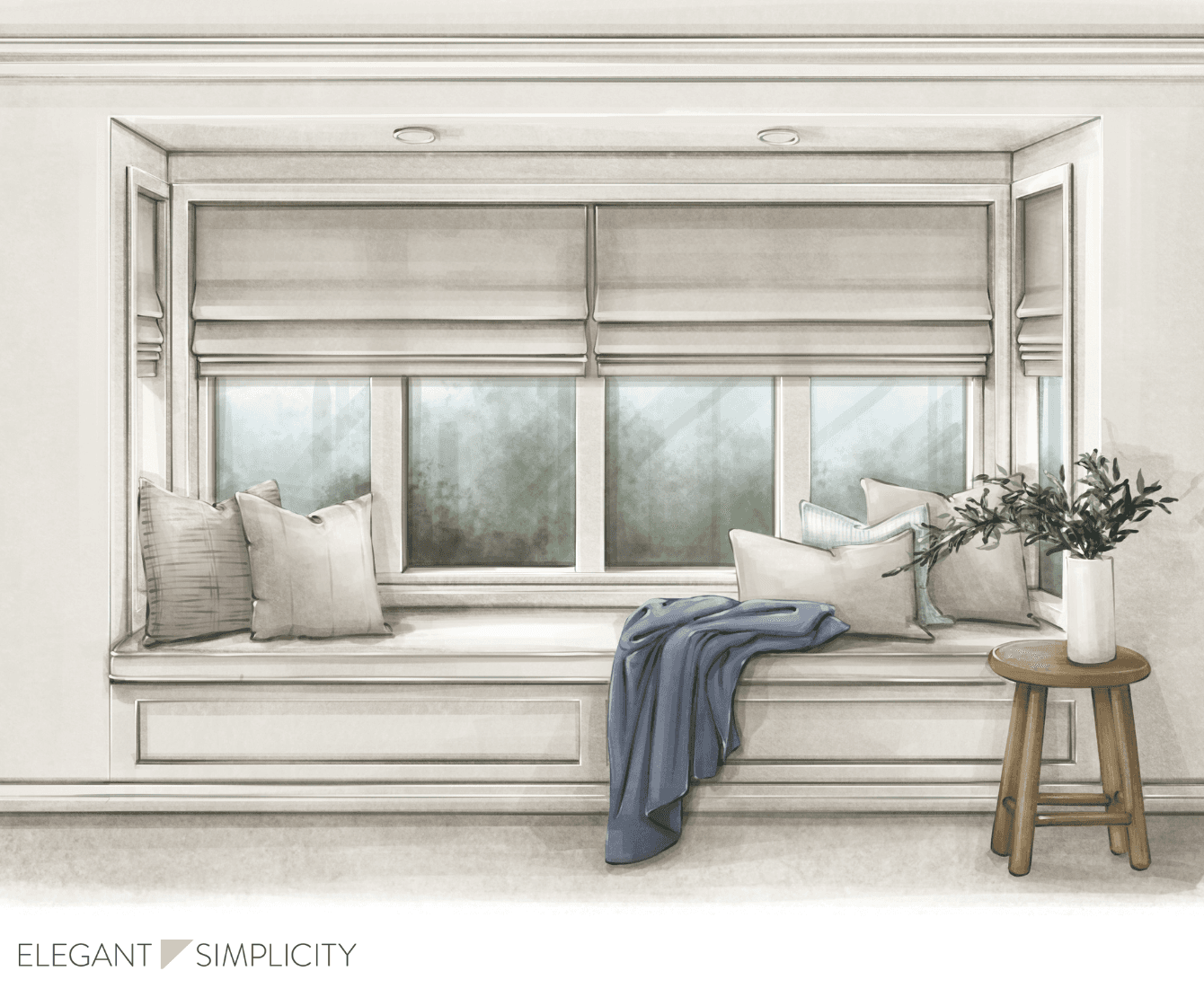 We’re so excited to share details from The Medina House: Primary Bedroom –– one of our favorite interior design + professional organizing projects in Medina, WA.