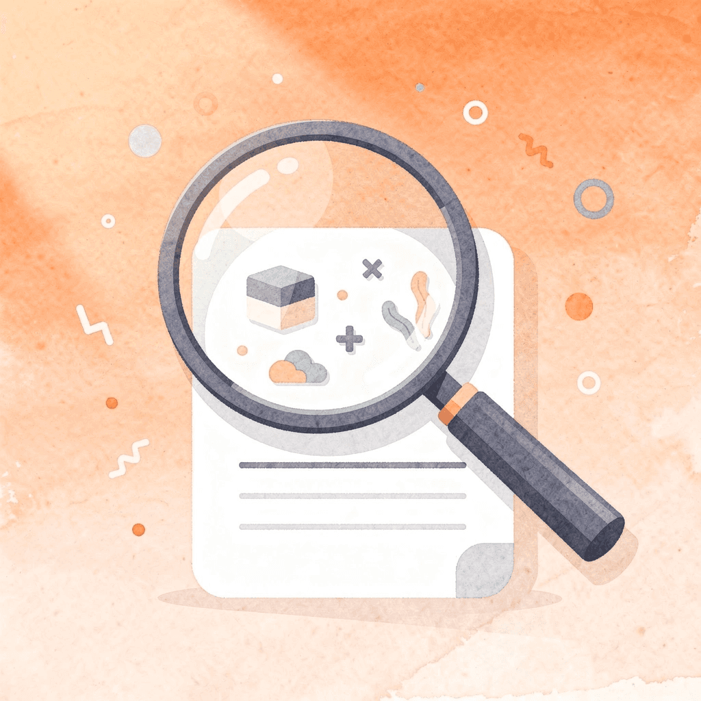 Magnifying glass examining SEO strategy validation process
