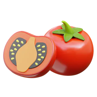 Free 3D tomato icon