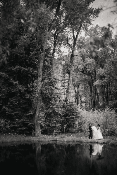 Alexis and Stuart Aspen wedding photograph 11
