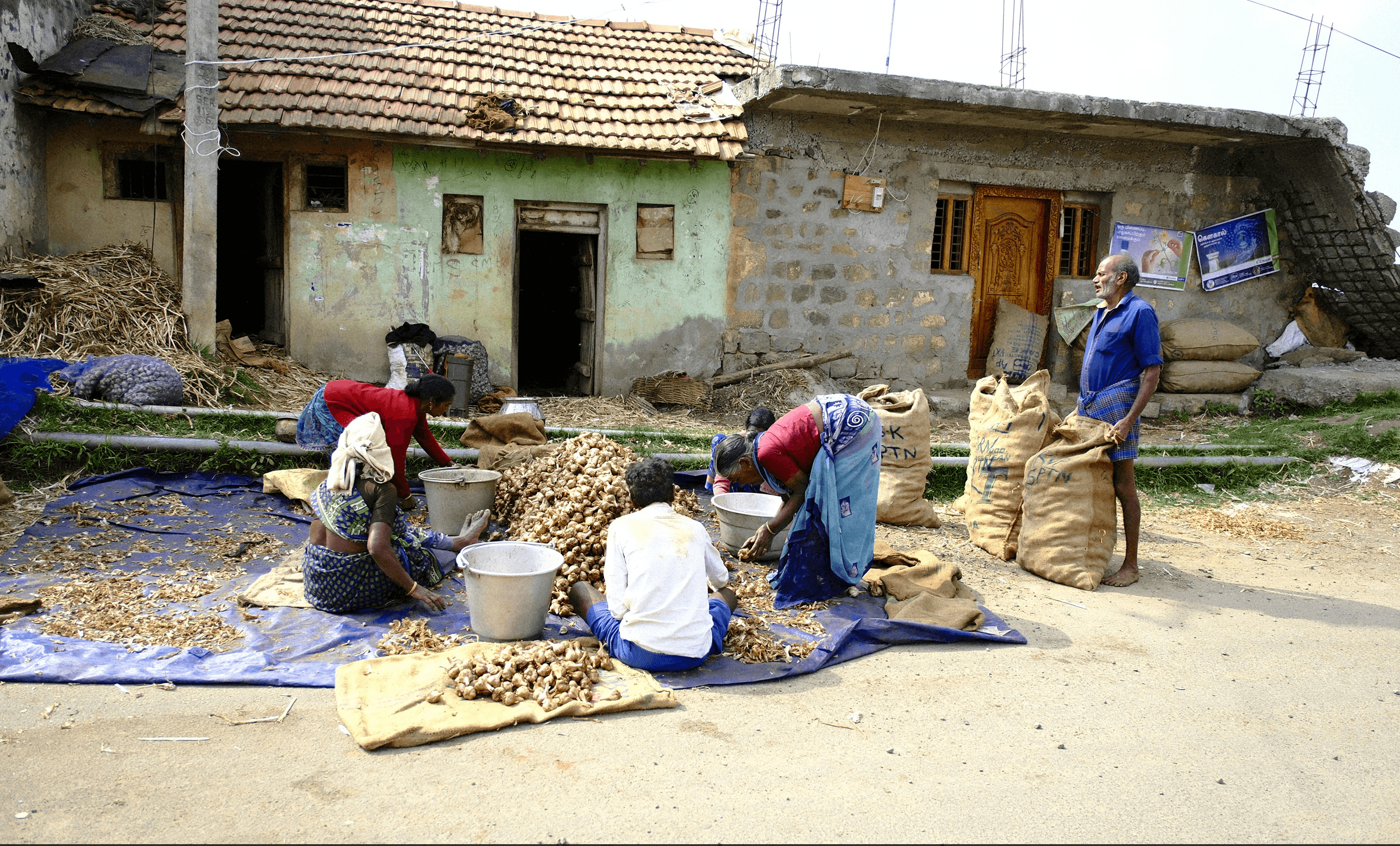 Silhouette of a researcher examining a slide under a microscope with a blue background.