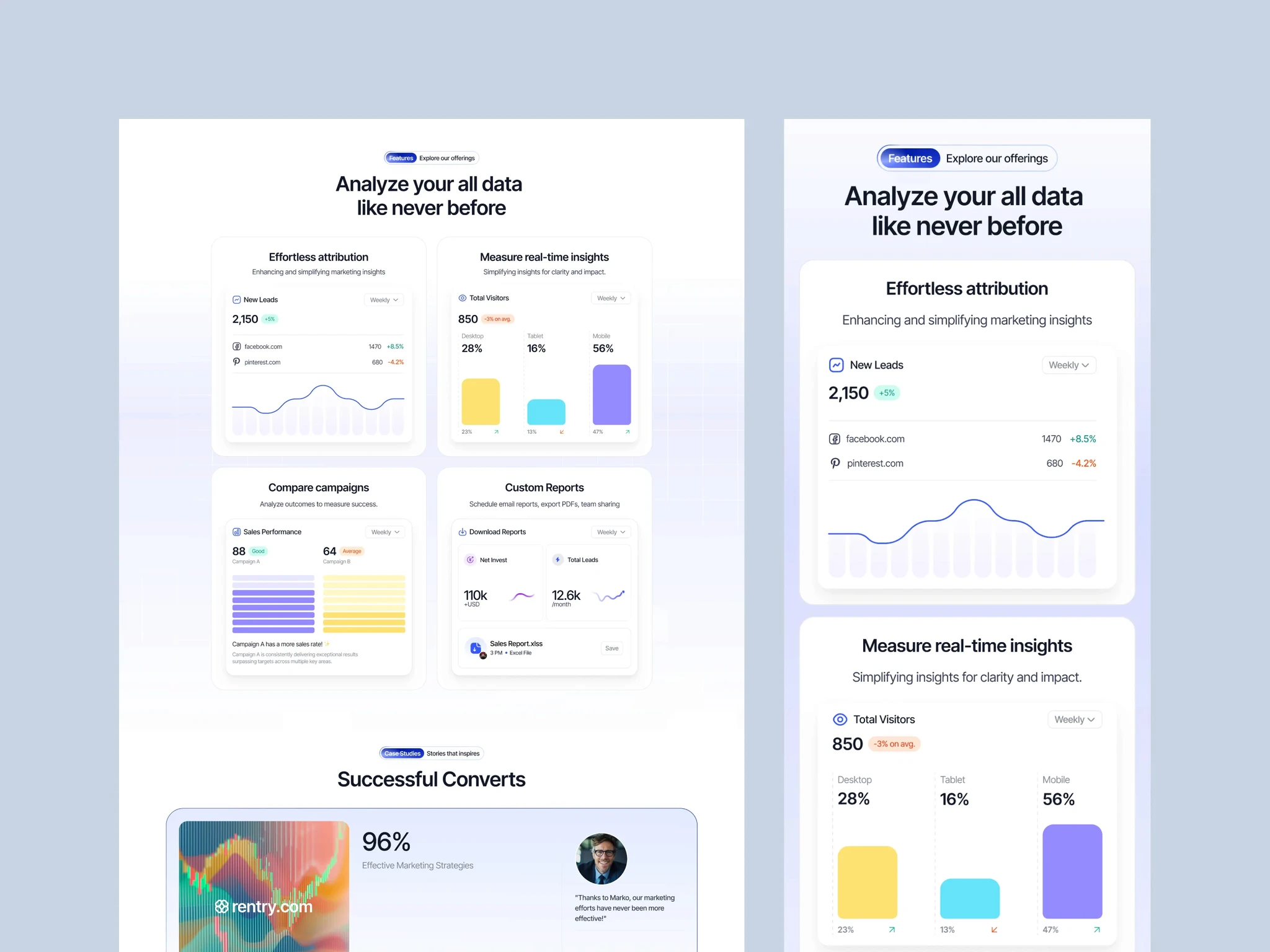 Marketing & SaaS Website