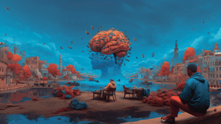 A colorful mosaic tunnel wall is shown.