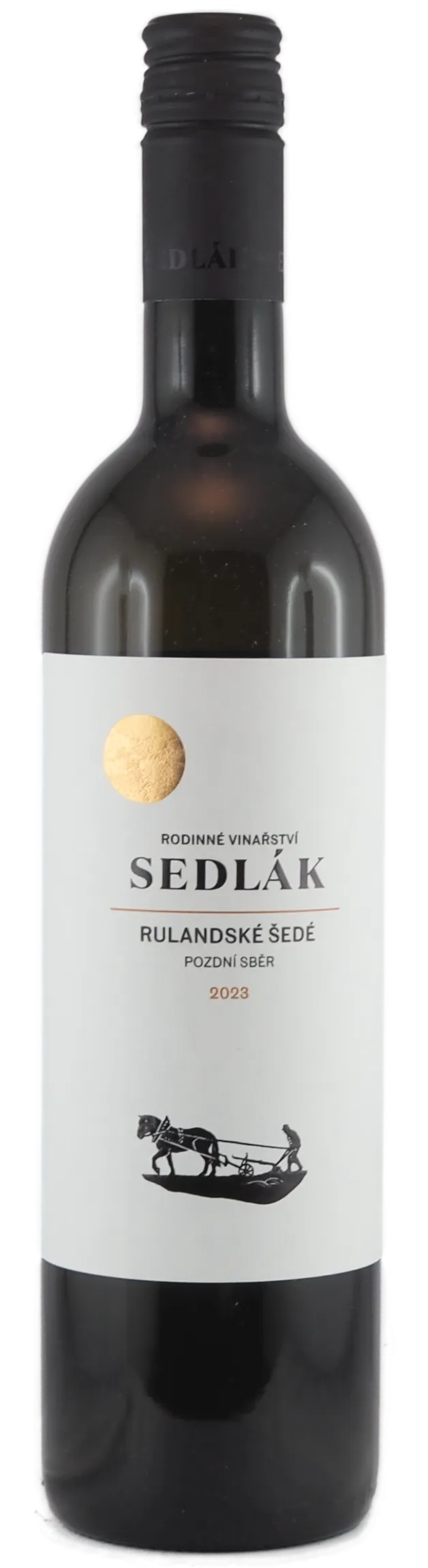 sedlák vinařství, rulandské šedé, bosecco pod špuntem