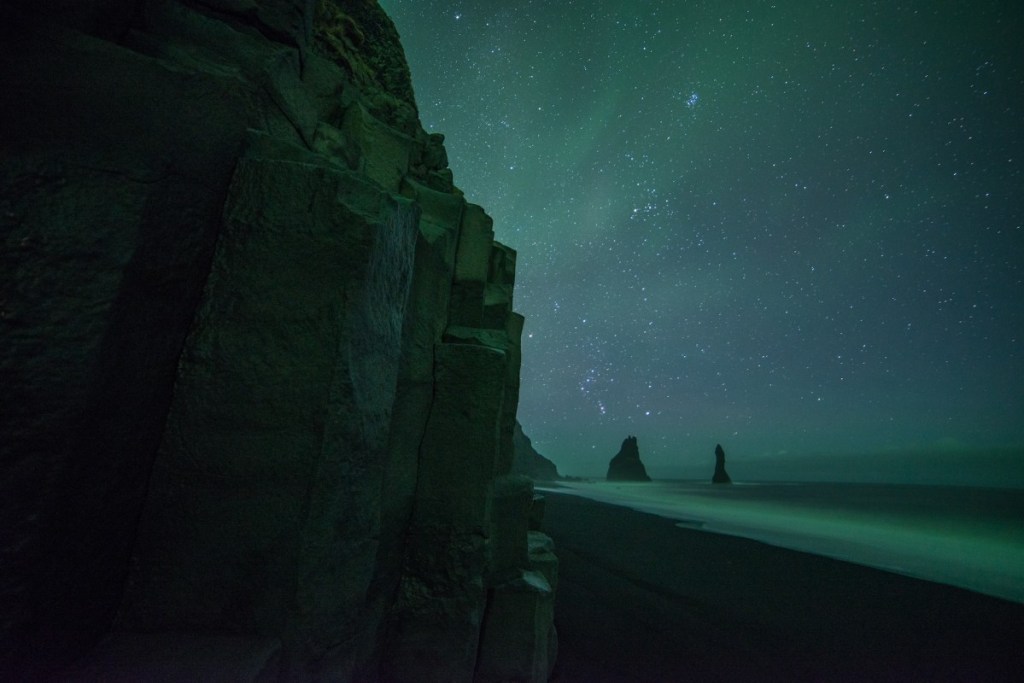 Northern Lights in Vik, Iceland