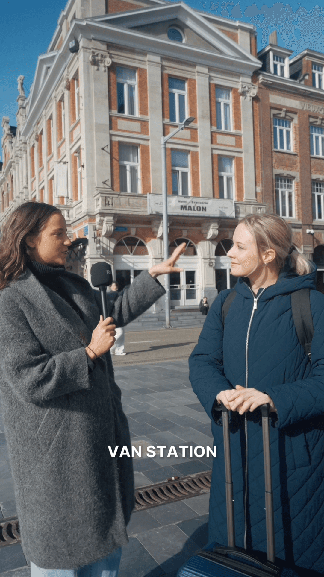 Blue Bike micro trottoir