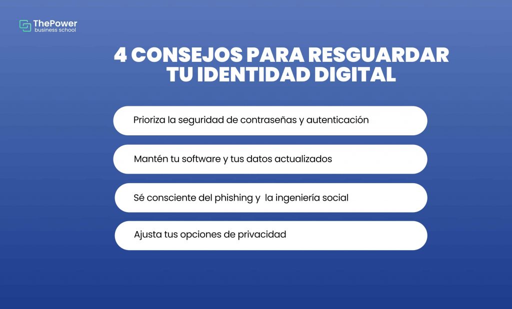 4 Consejos para resguardar tu identidad digital