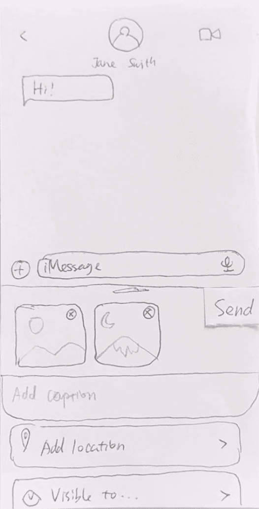 Low-fidelity sketch exploration