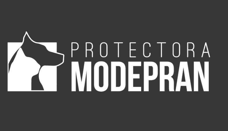 logo Protectora Modepran en Sevilla, una de las protectoras que queremos apoyar desde Esperanza Animal tras la DANA