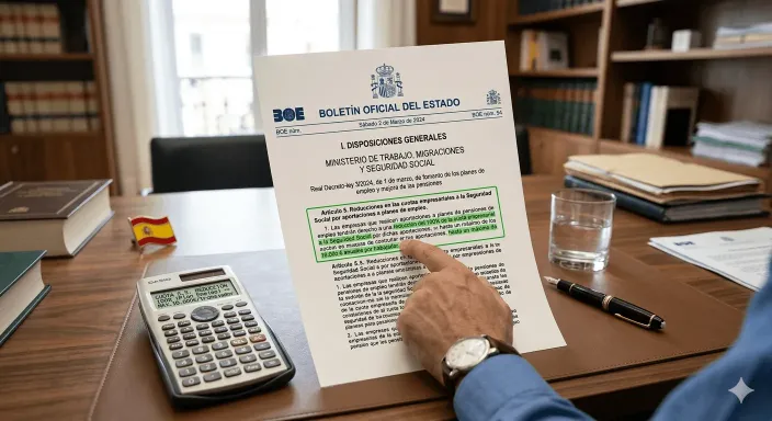 Deducciones legales en las cuotas a la Seguridad Social para empresas que implementan un PPSE para su plantilla.