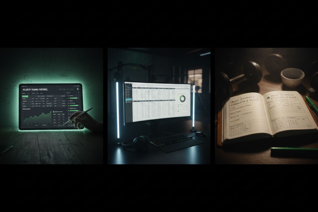 Choosing a training log template