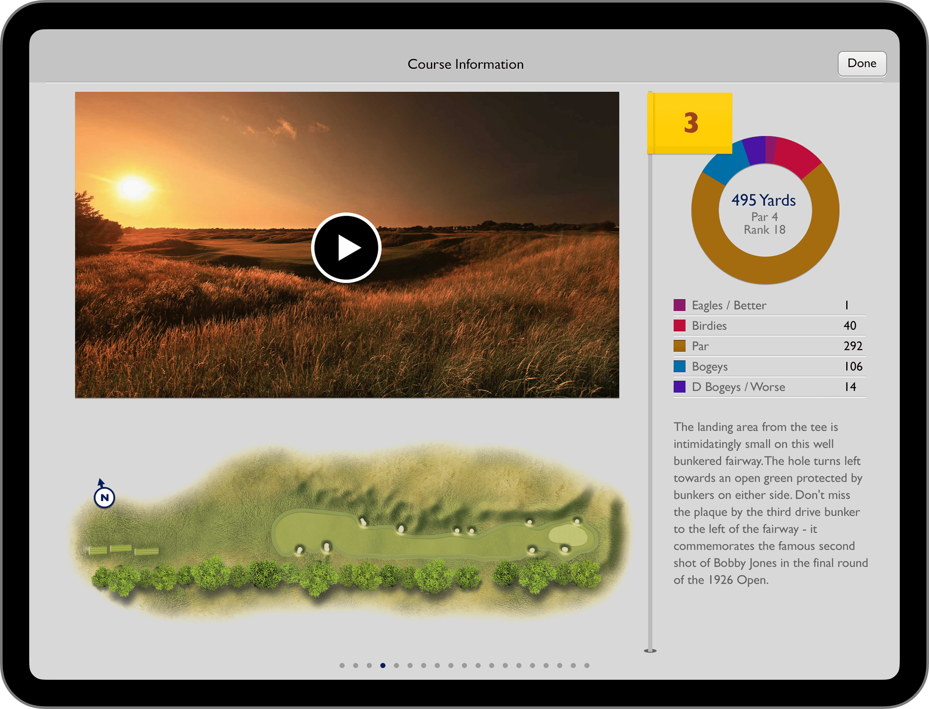 The Open App Course Flyover