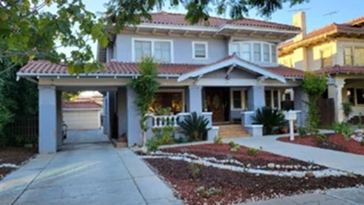 Meditation Town studio exterior house front