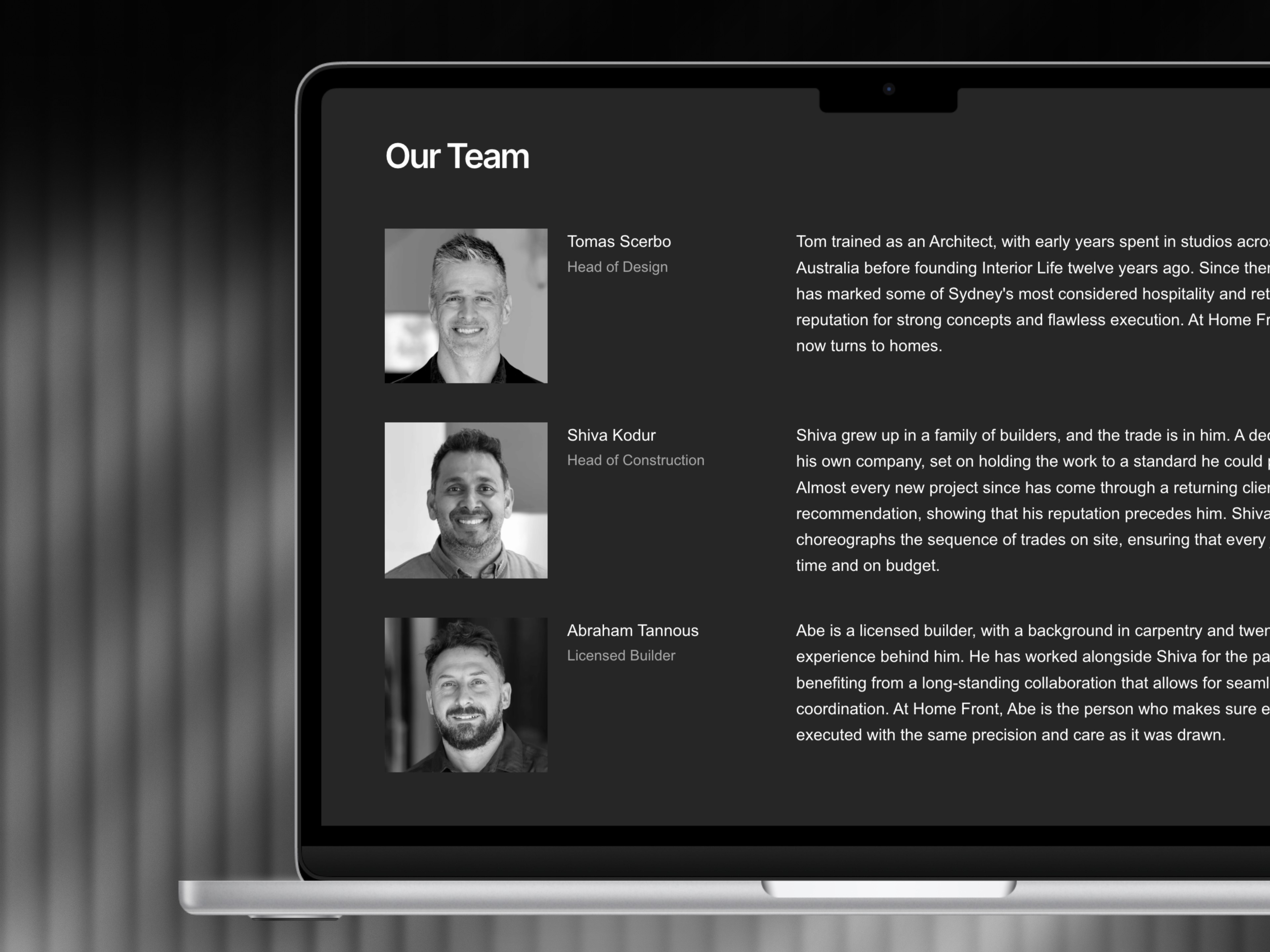 Project case study image for a Framer website by Shammas Anwer