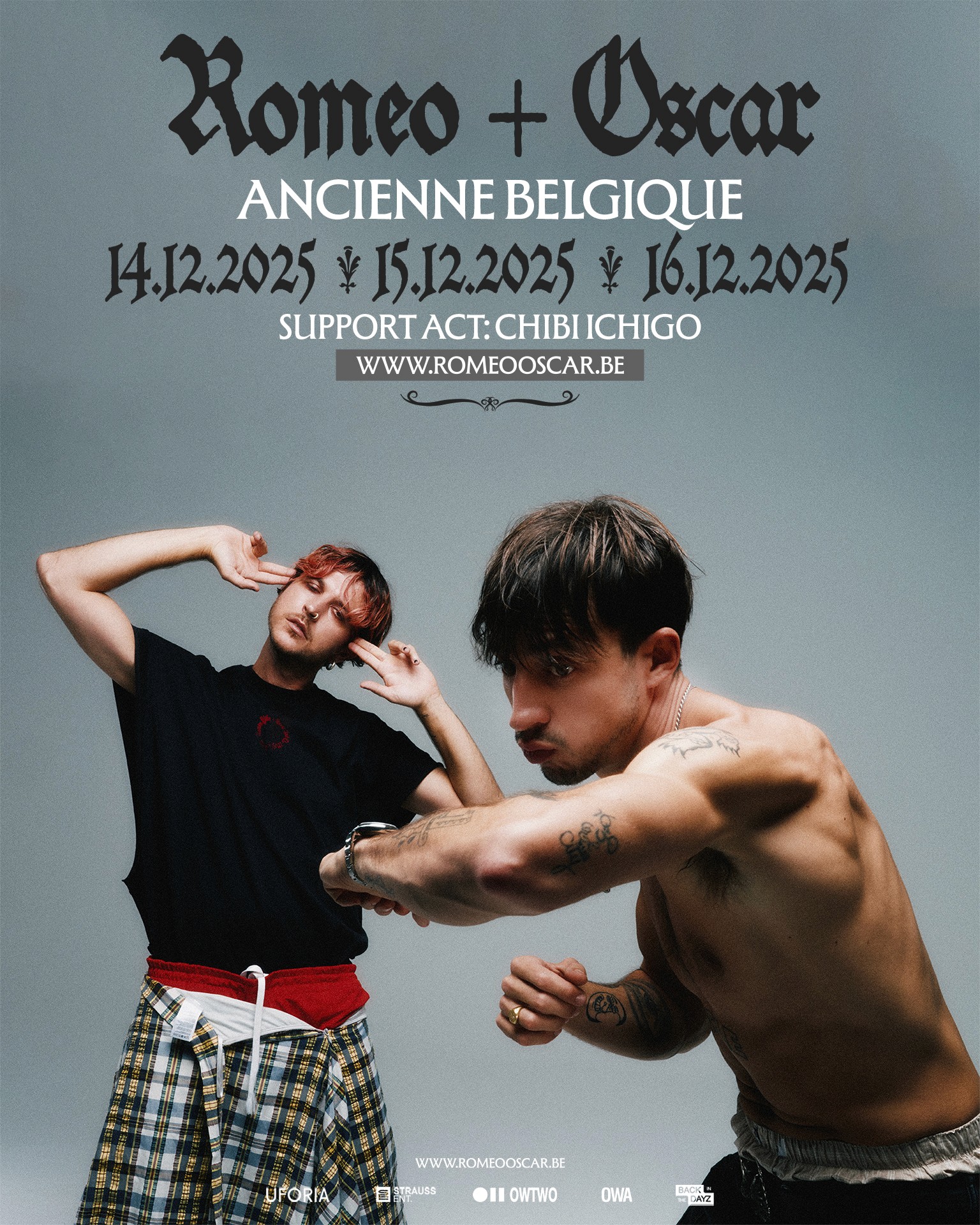 Roméo Elvis + Oscar and The Wolf at Ancienne Belgique