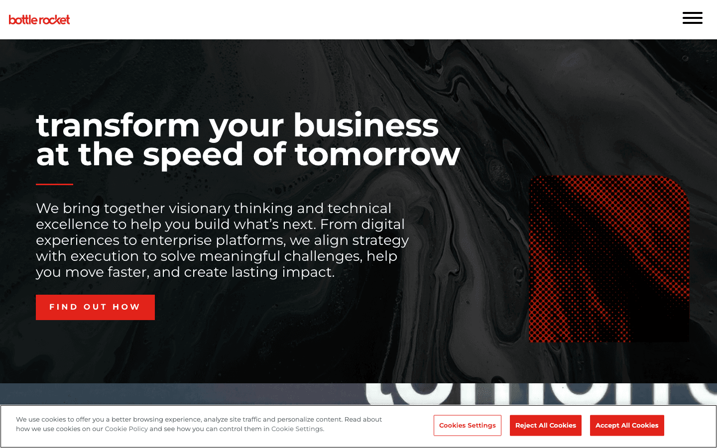 Bottle Rocket: Complex digital ecosystems, research-driven, cognitive load reduction listed among the best ai website redesign agencies for ai expertise