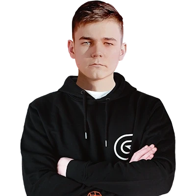 This is a picture of Two-time FNCS champion Acorn joined Dignitas in 2023, previously playing for Team 33 and One Percent Gaming. Born in Canada, Acorn is known for his exceptional gameplay and strategic decision-making, achieving notable accomplishments throughout his career including winning the Ninja Battles tournament and high placements through various FNCS seasons. Acorn's success serves as a testament to his hard work, perseverance, and passion for Fortnite, making him a respected figure in the competitive Fortnite community.