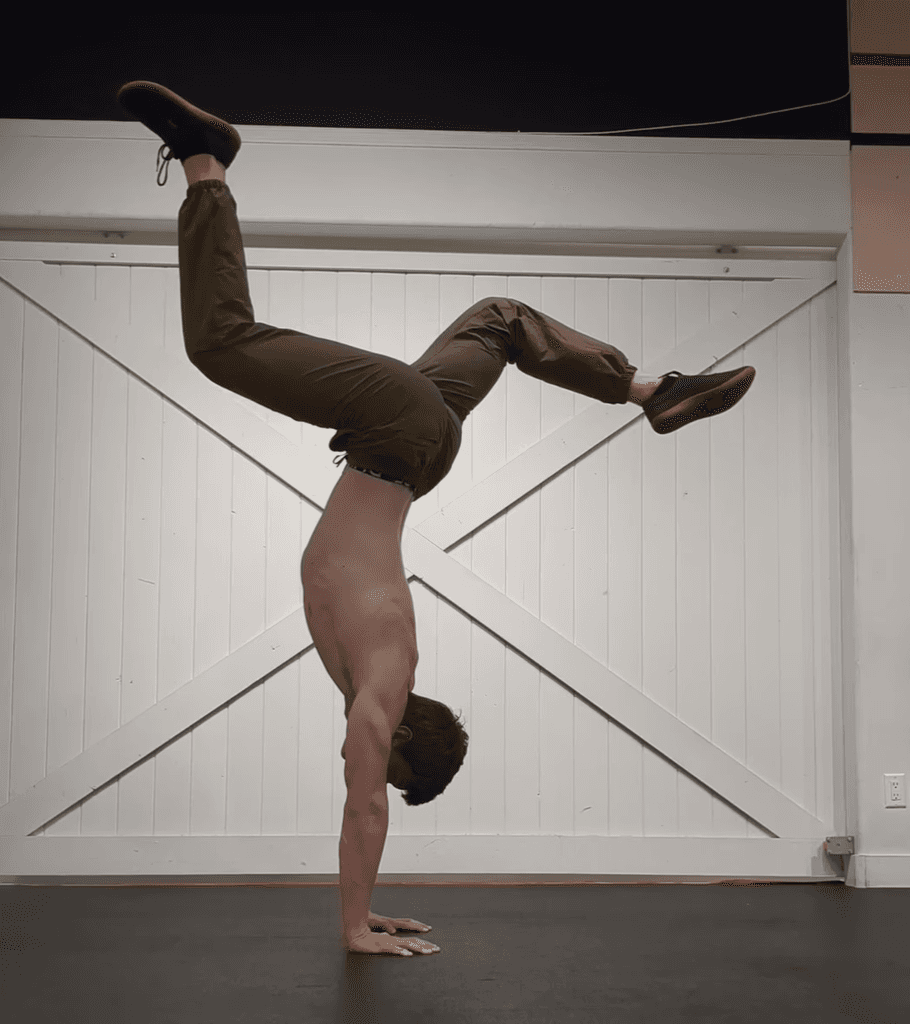 Handstand being done by Brady Alexov