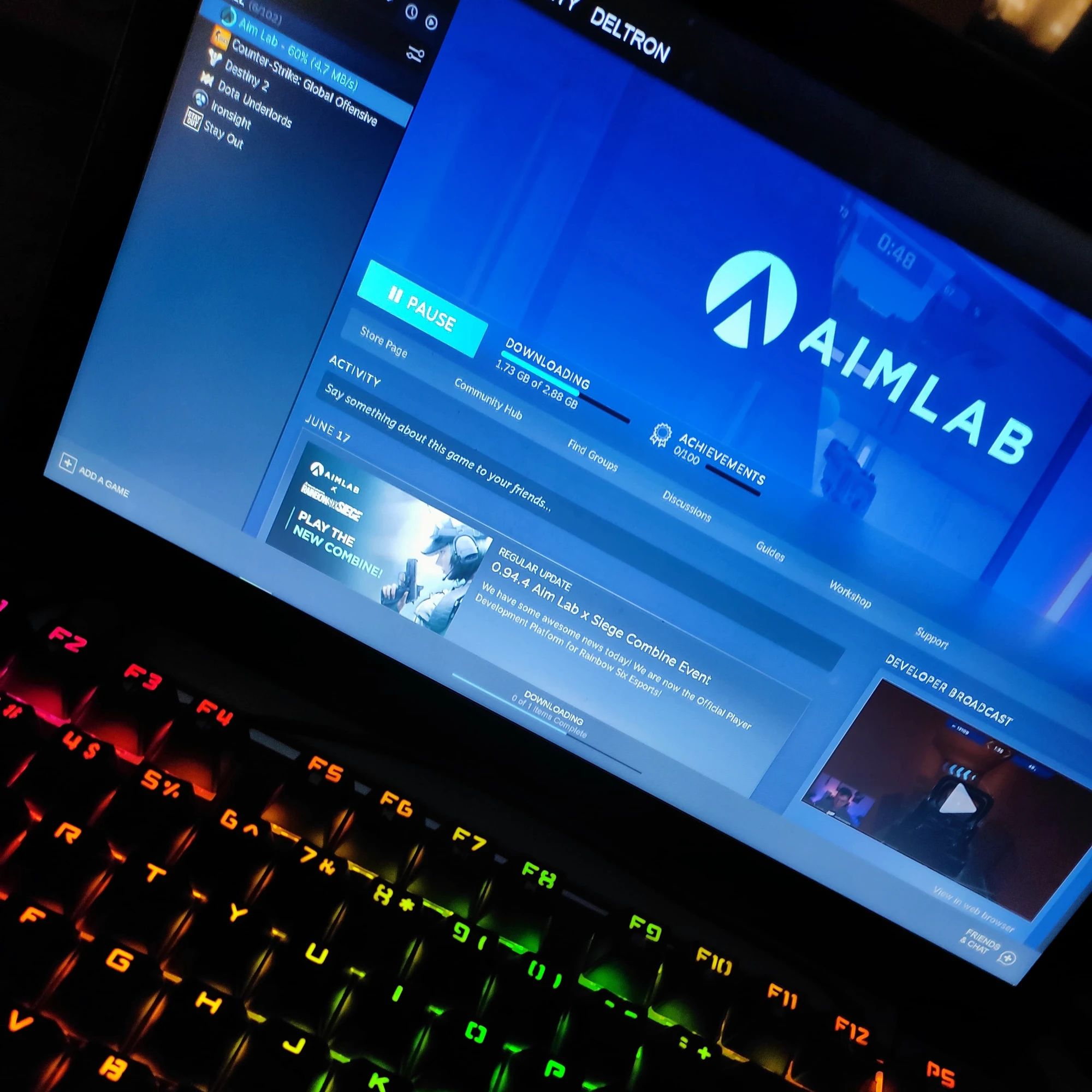 Michael Carter profile with a dynamic light