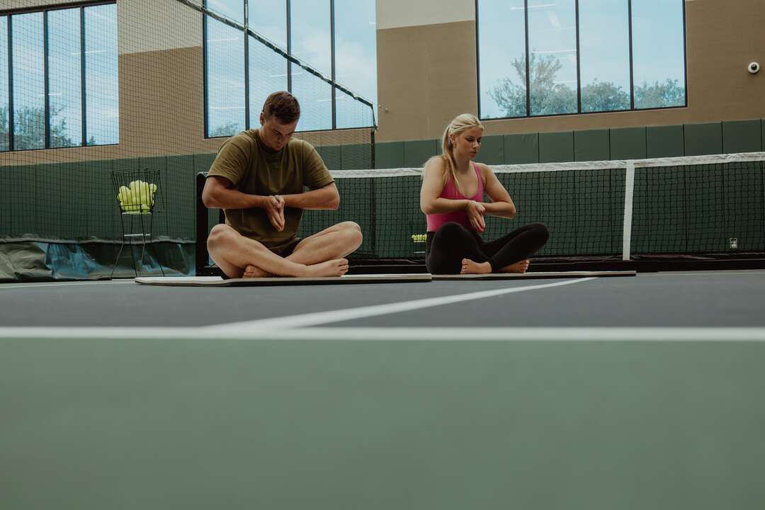 man working with instructor - Rib Mobility Exercises