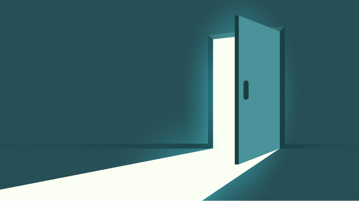 Open door