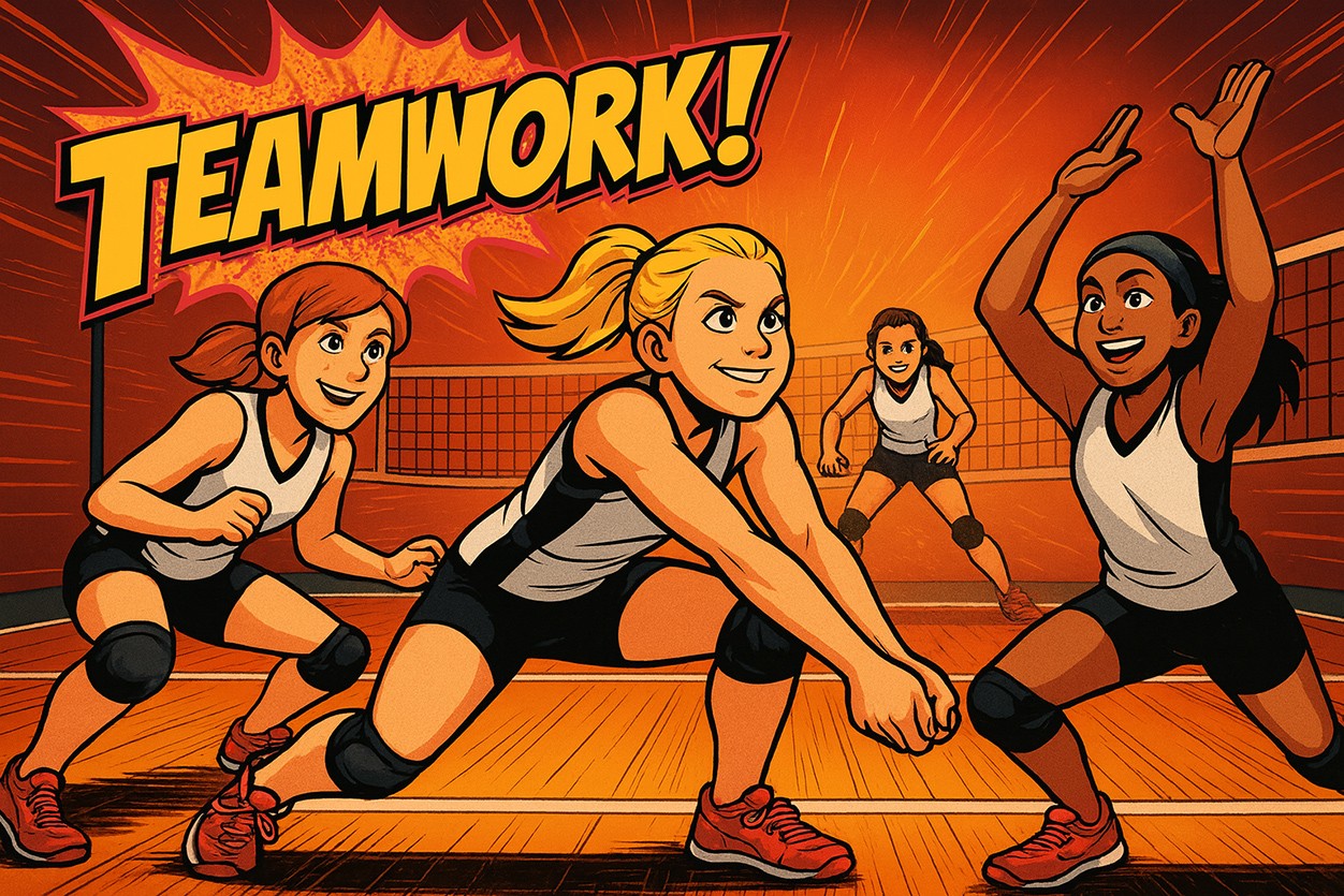 Teamwork Illustration