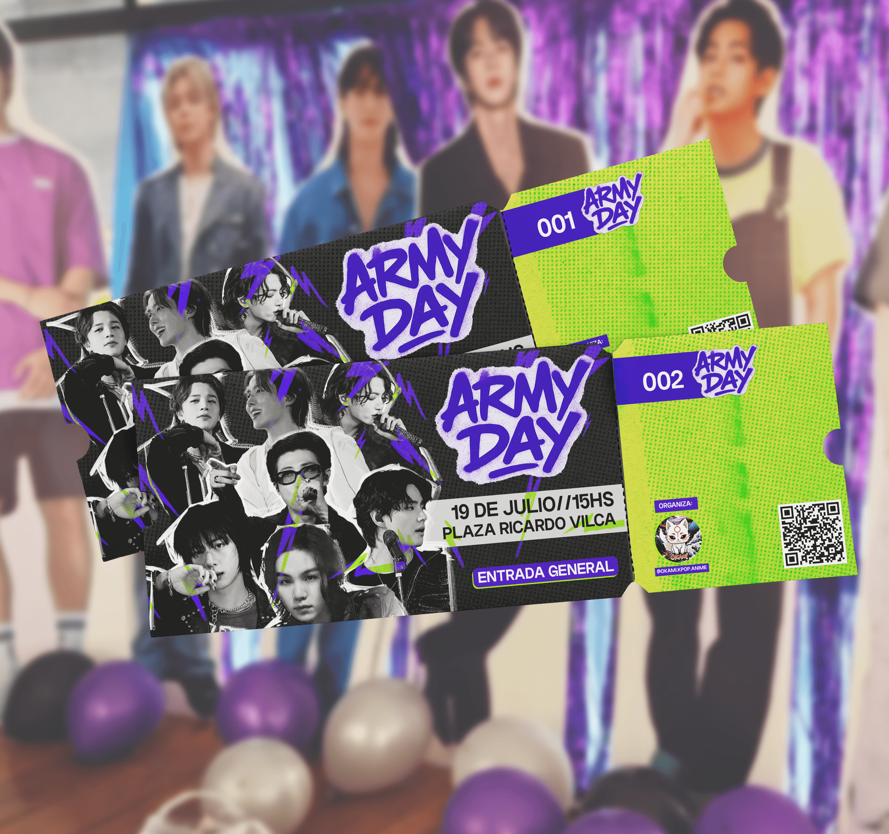 ENTRADA EVENTO ARMY DAY X WOLFIE