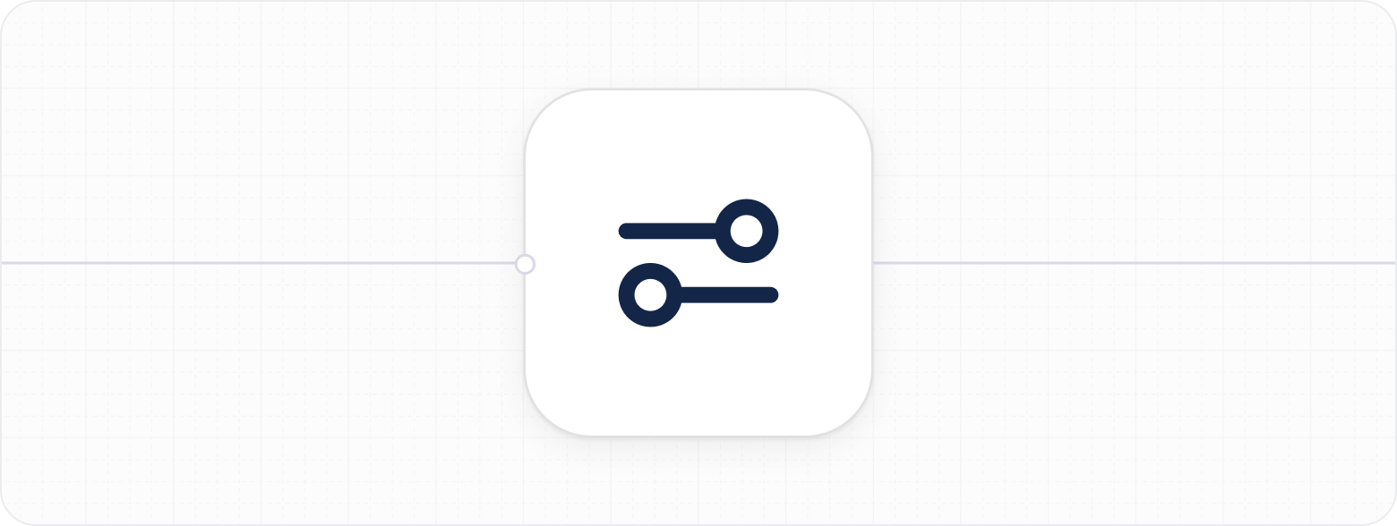 Customisation icon representing workflow and branding flexibility options