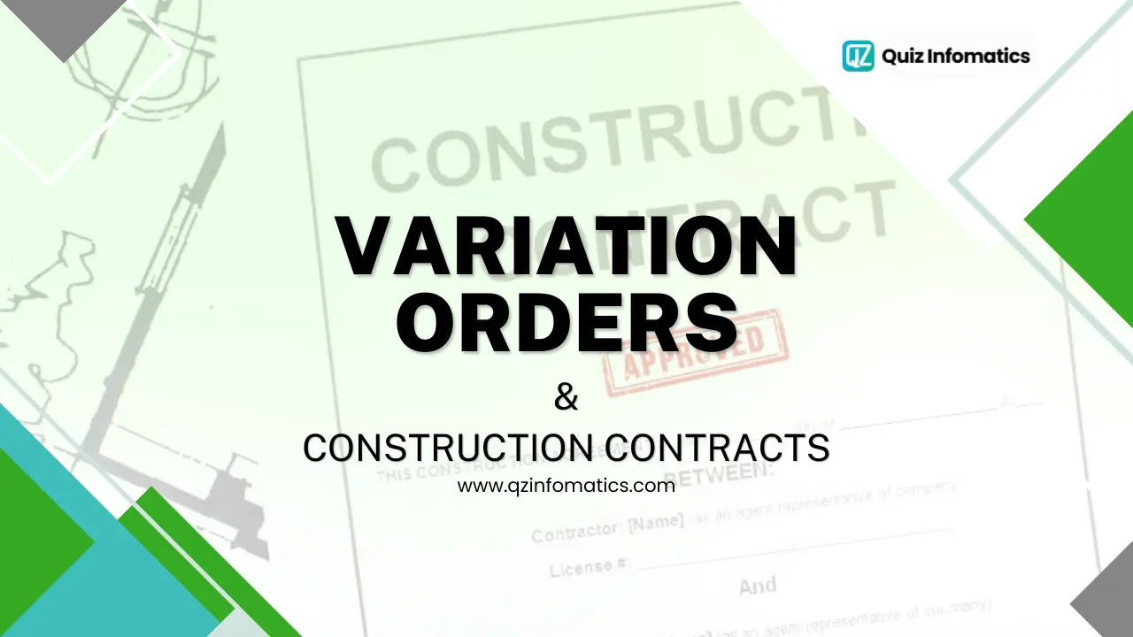 Variation Orders & Construction Contracts