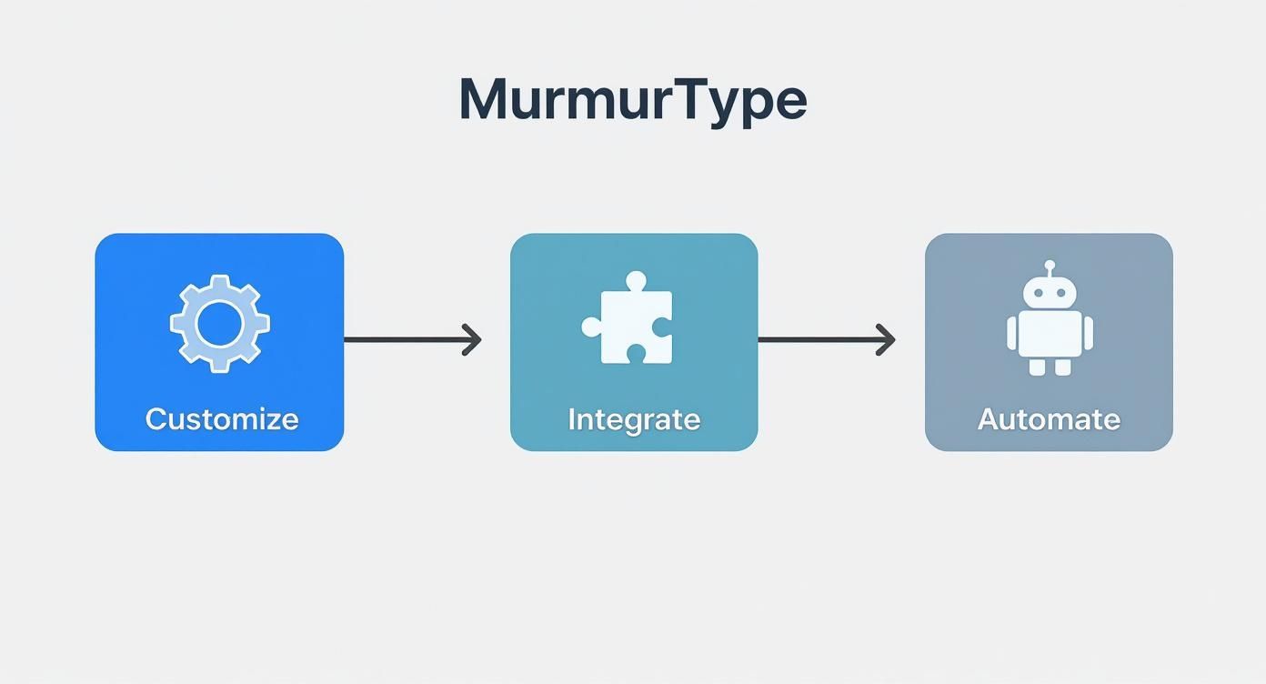 Infographic about dictate on macbook