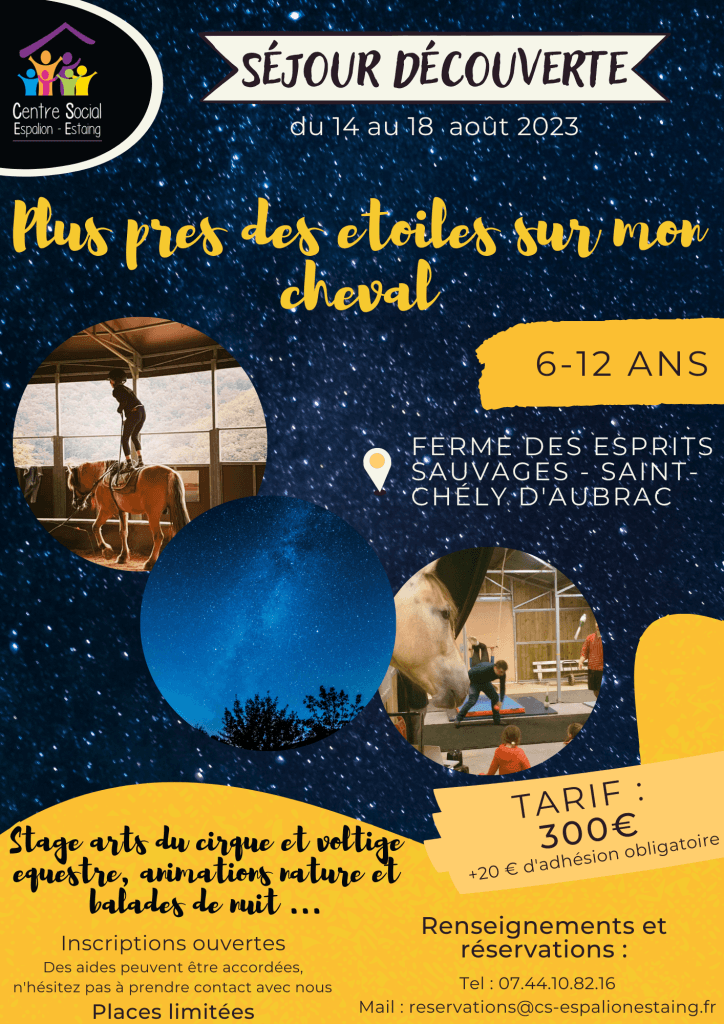 Séjour collectif d’enfants pendant les vacances