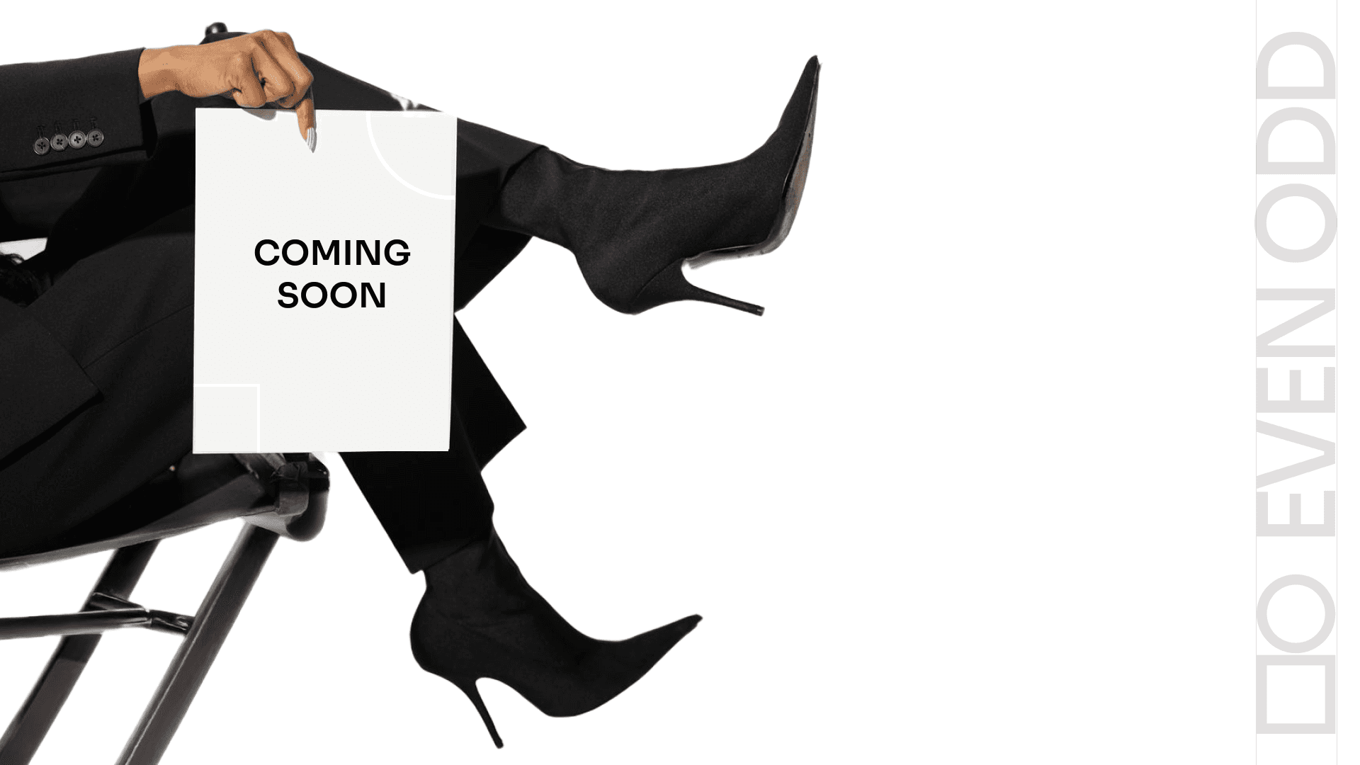 Man with hands on head, blurred motion effect.