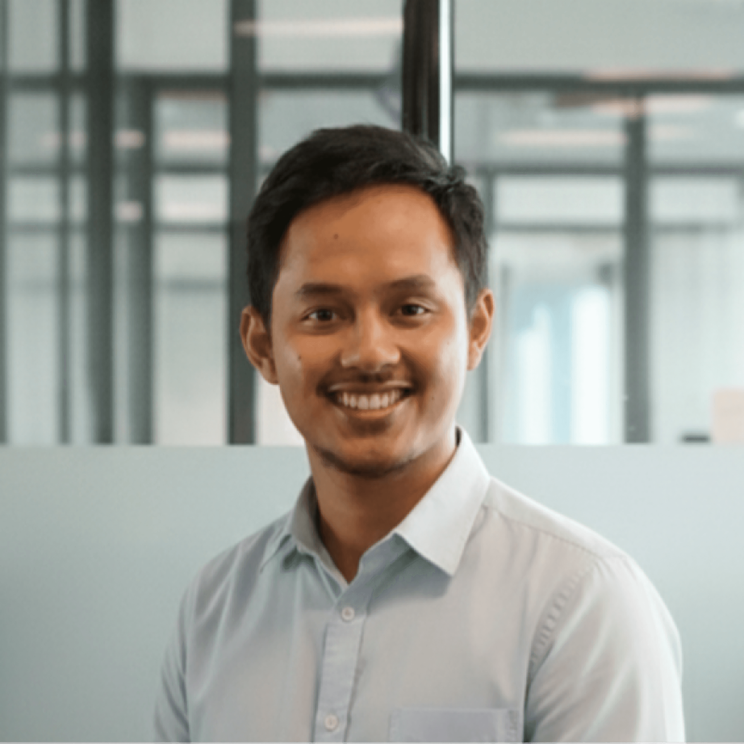 A photo of woman in red