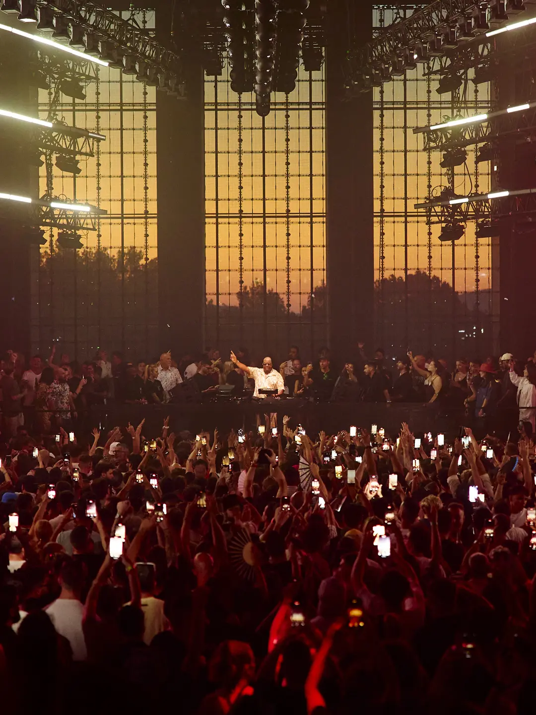 Carl Cox live at [UNVRS], 2025. Credits : The Night League