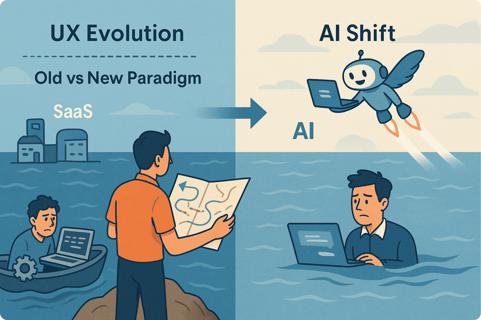 Difference between Traditional SaaS vs Agentic AI