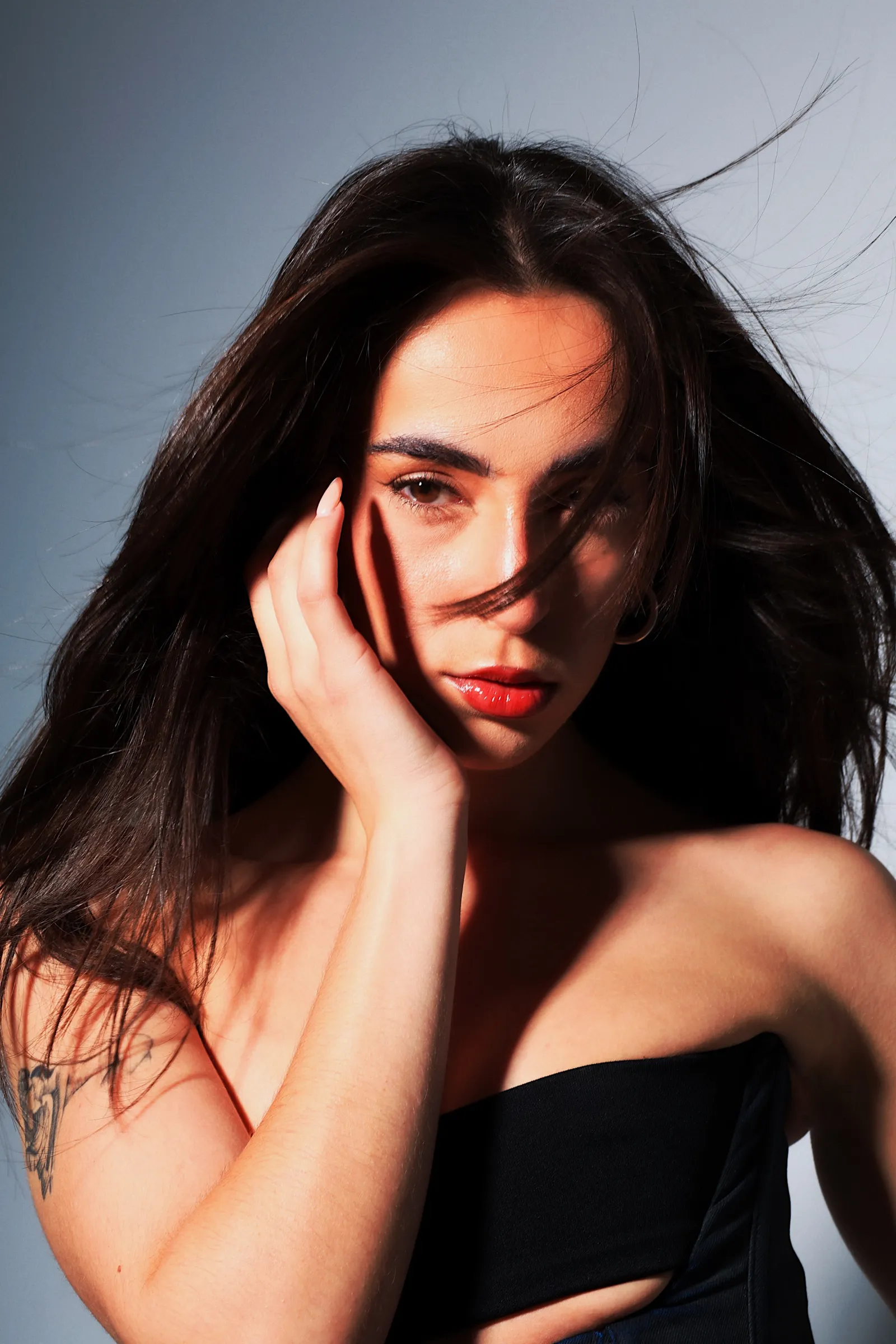 Woman Motion Blur