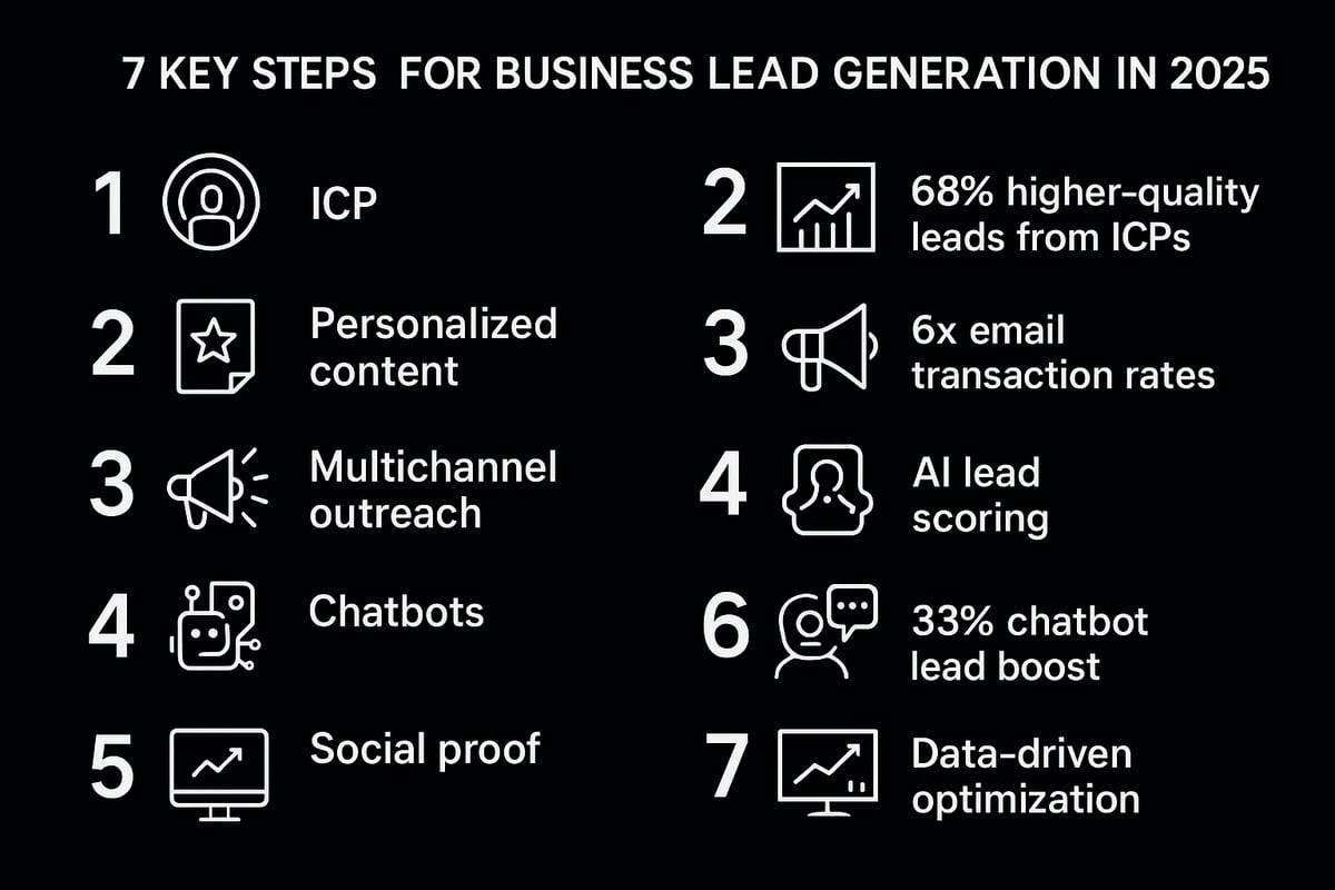 Step-by-Step Lead Generation Strategies for 2025