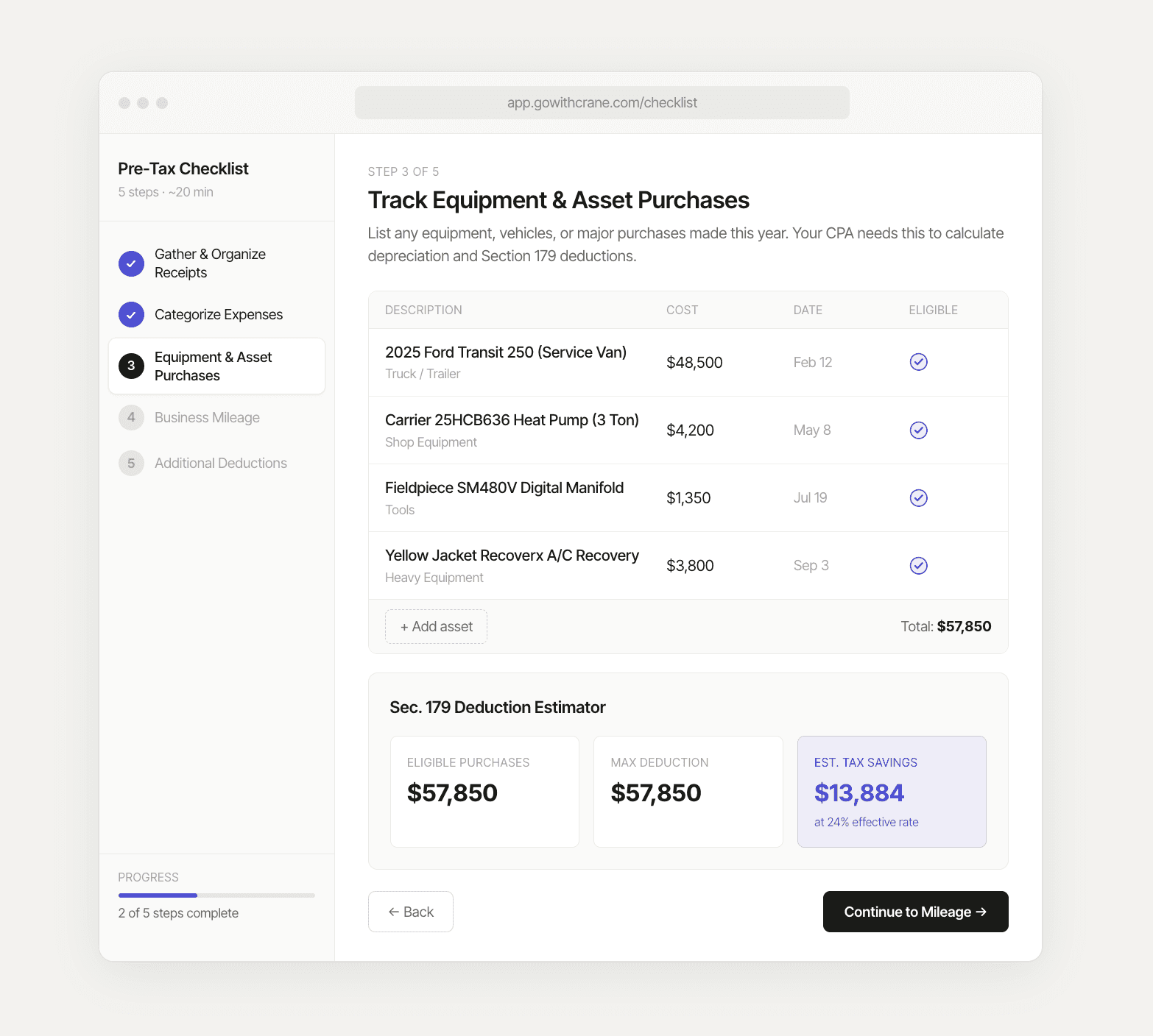Wedge Webflow template product image