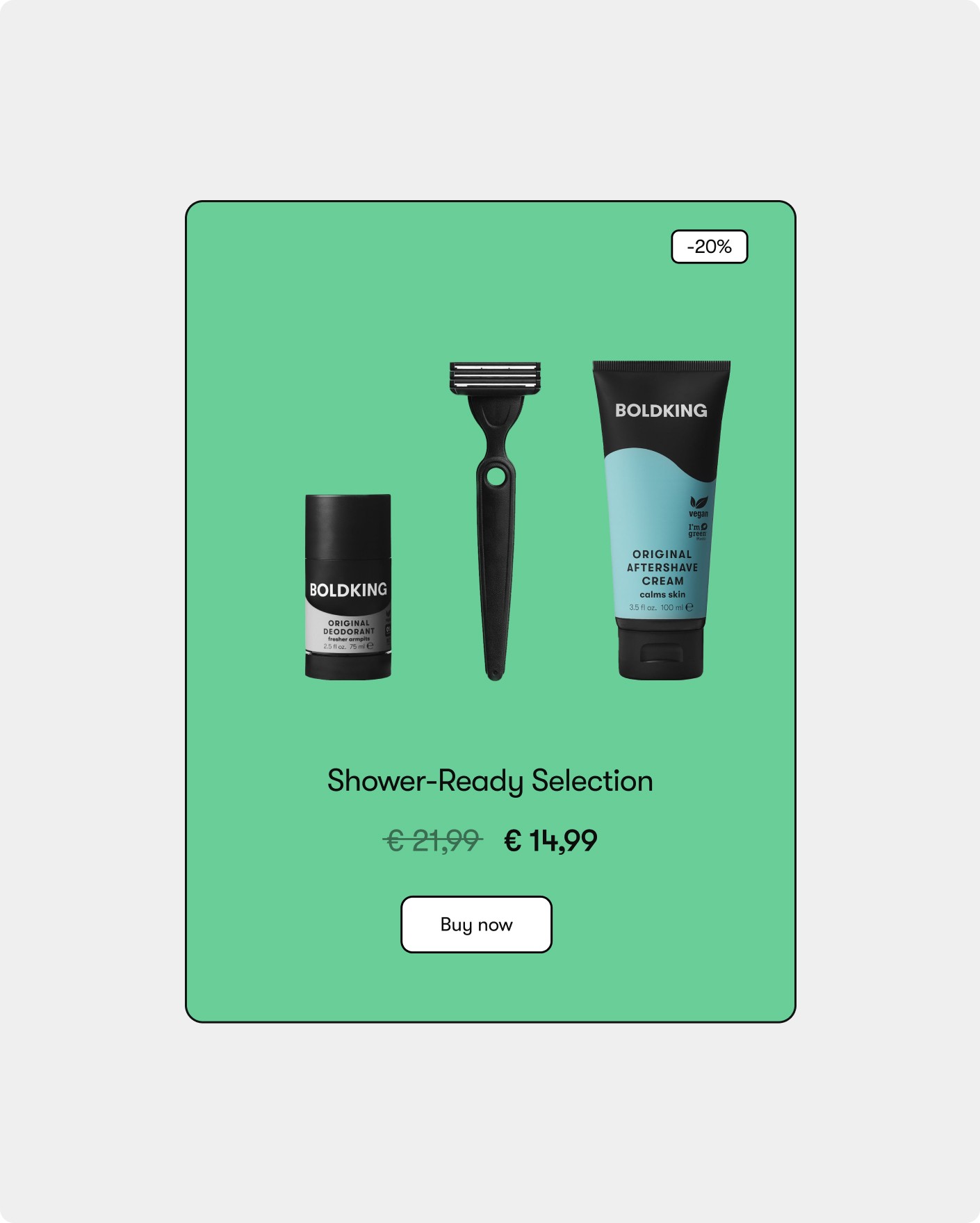 sale product mockup Boldking mockup by analogue agancy