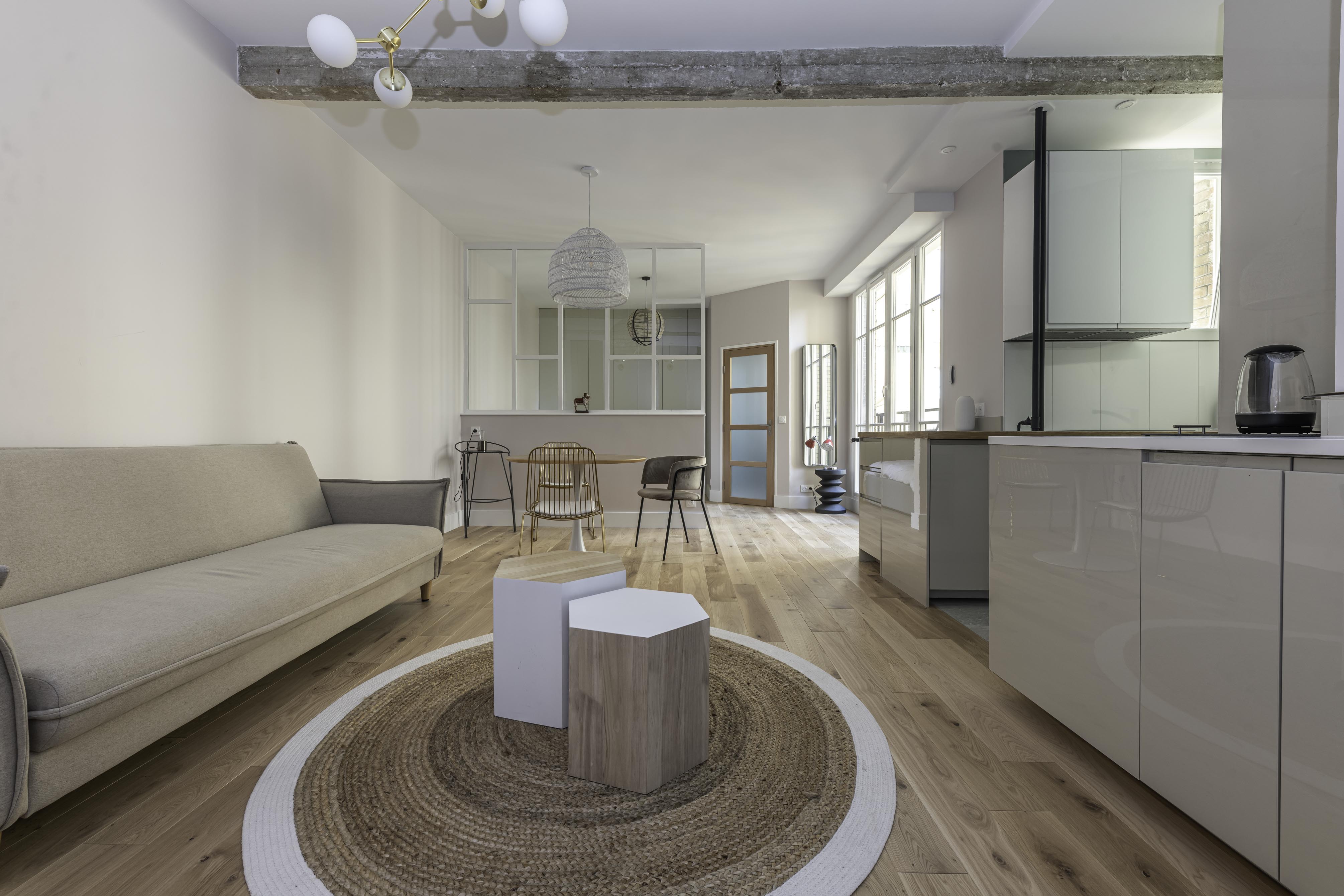 Yellow and green theme kitchen