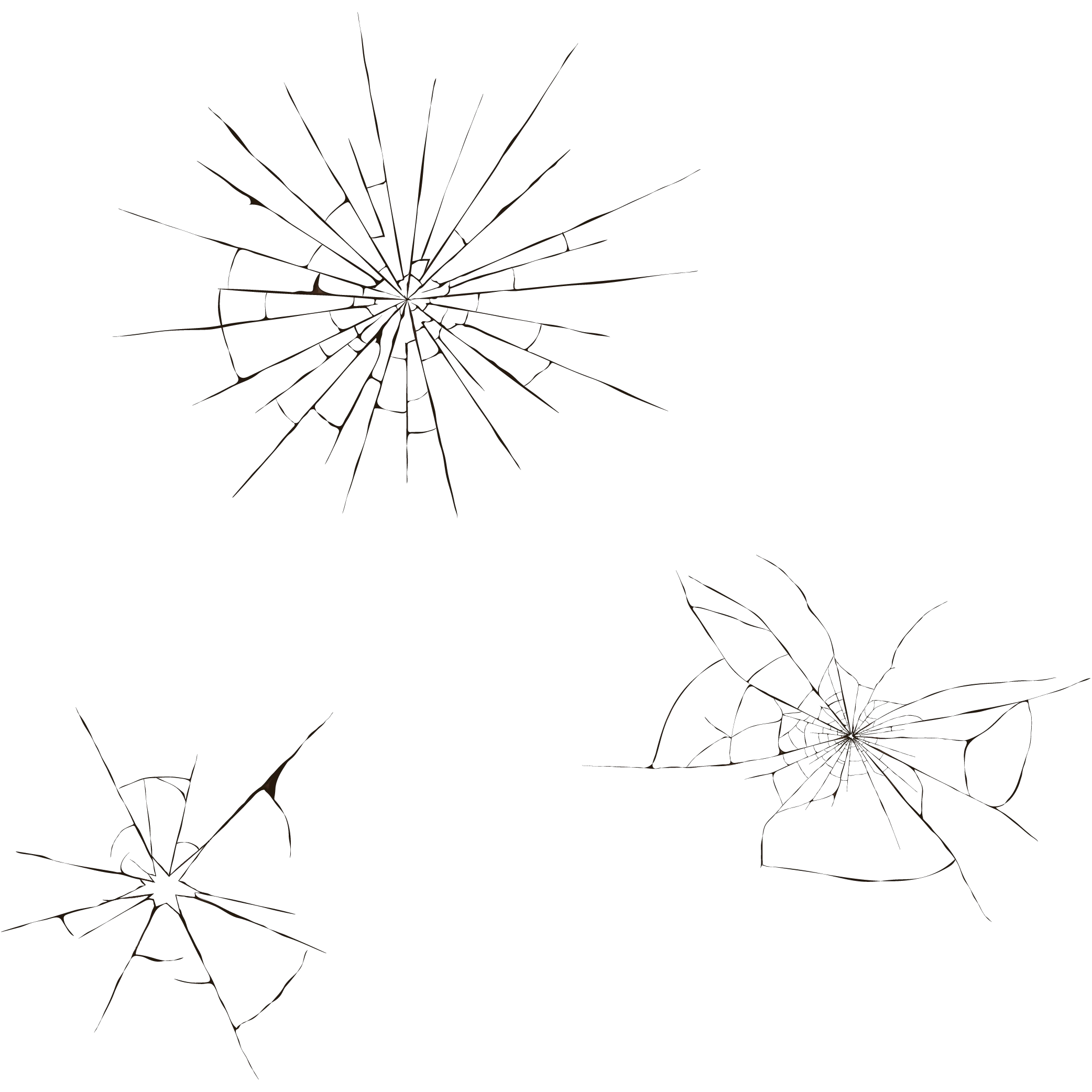 Nombreux impacts