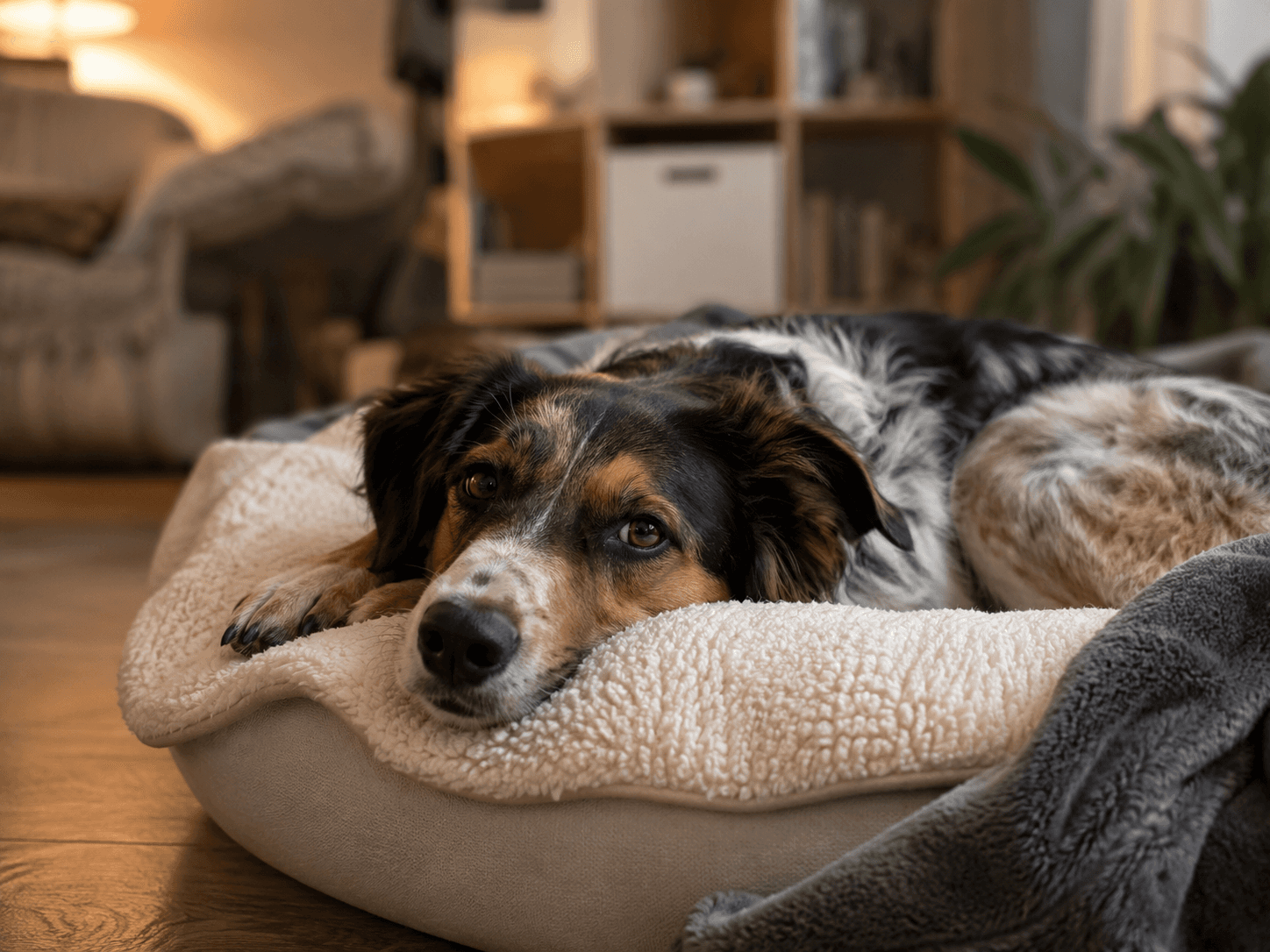 Perro adoptado disfrutando su nuevo hogar en Morelia