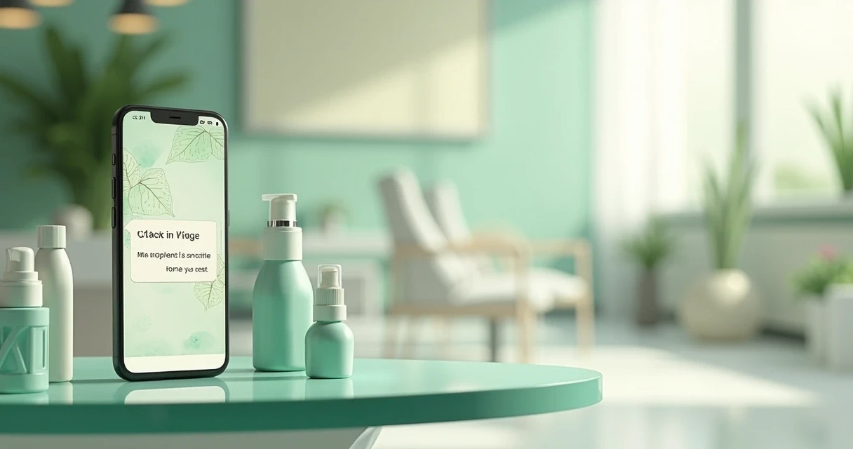 Mensagem de pós-venda sendo enviada pelo WhatsApp em clínica de estética
