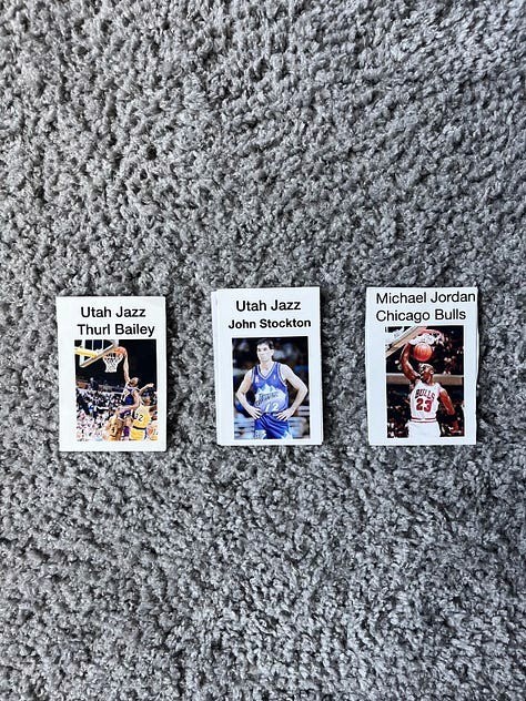 Homemade Basketball Cards