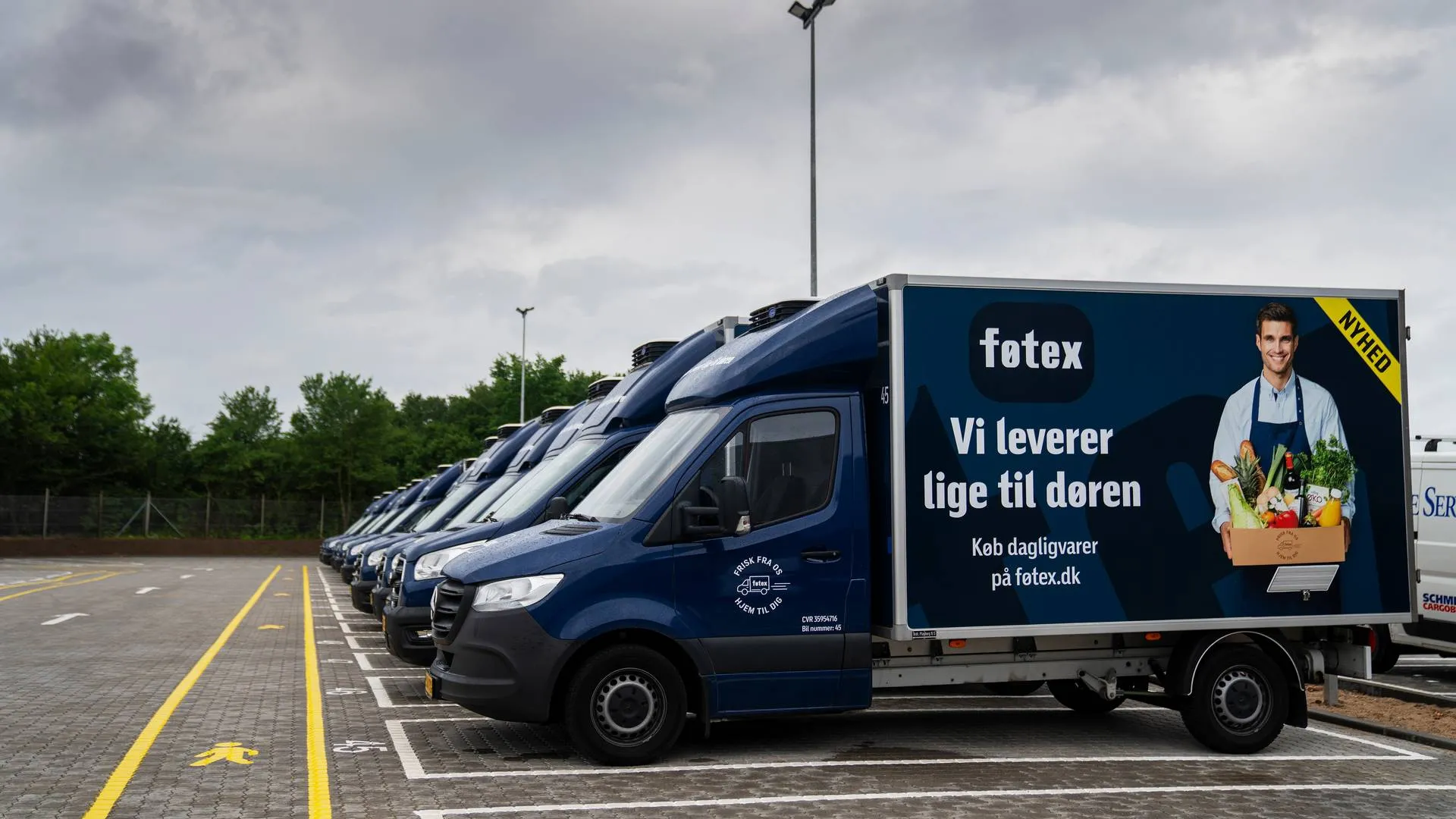 Føtex delivery truck