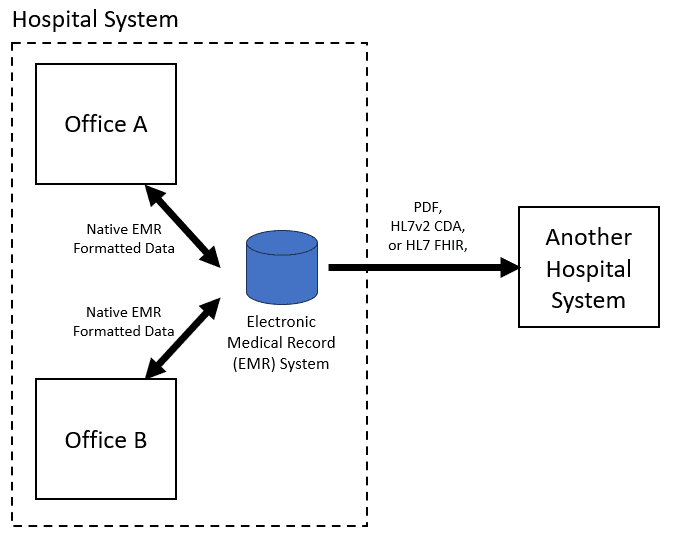 EMR exporting options
