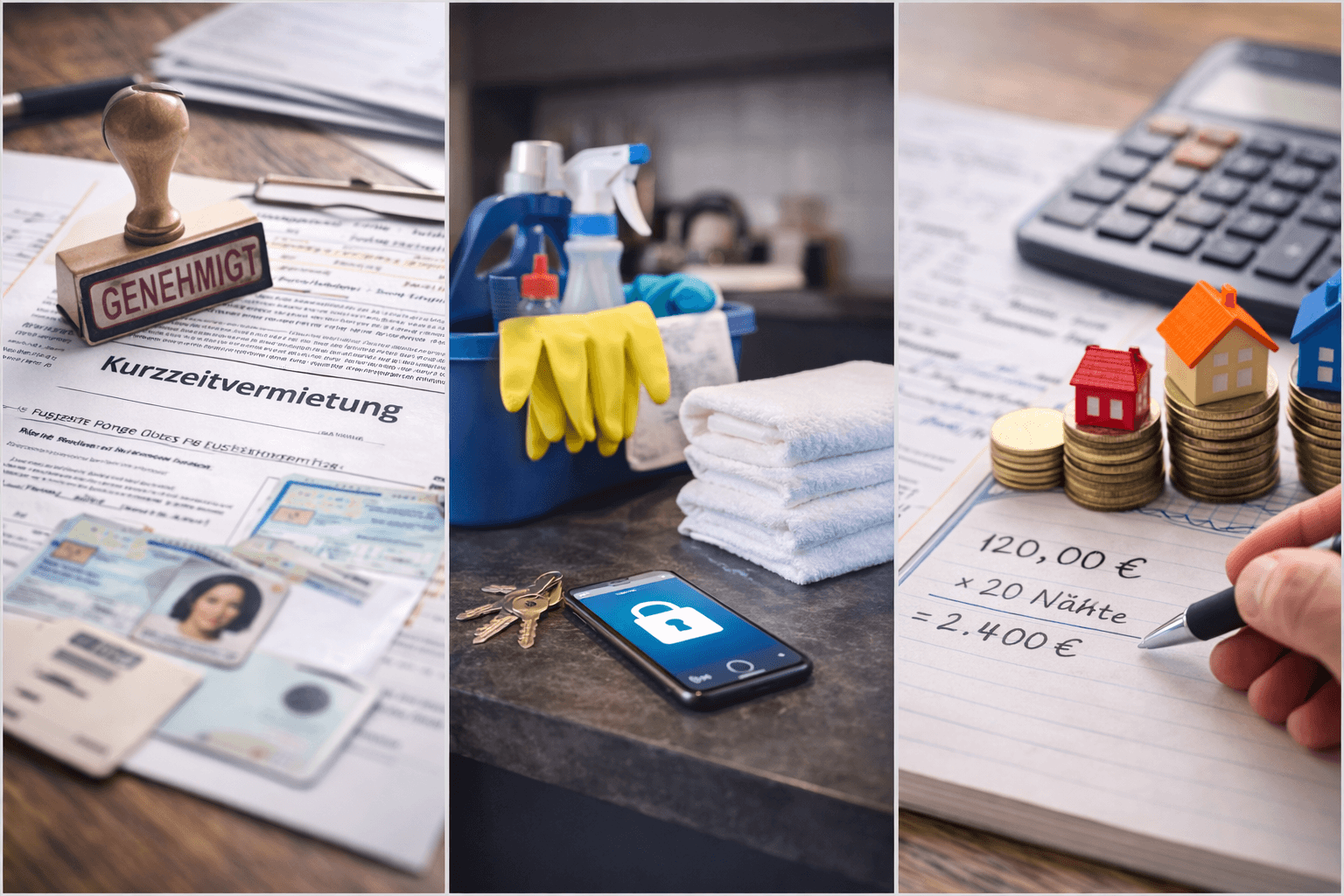 Kurzzeitvermietung Voraussetzungen Genehmigung und Kalkulation