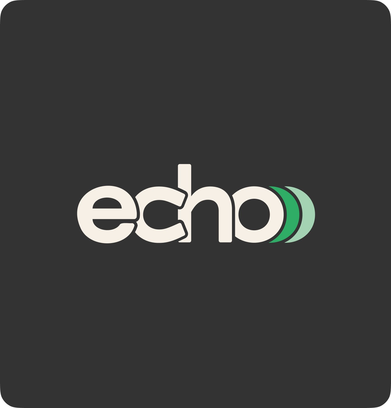 Echo logo dark