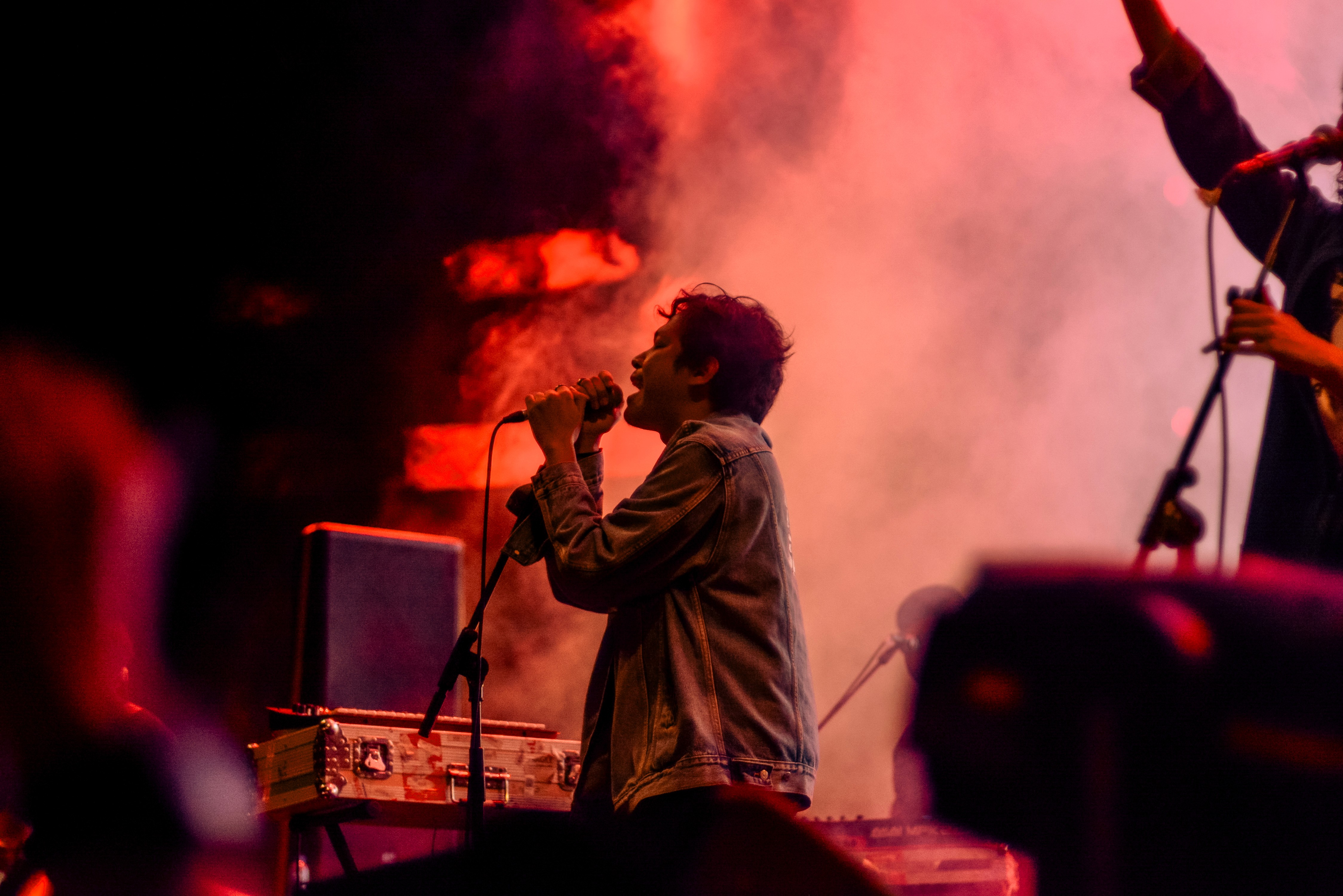 Vocalist of Hindia, Perform at Psylebration Surabaya