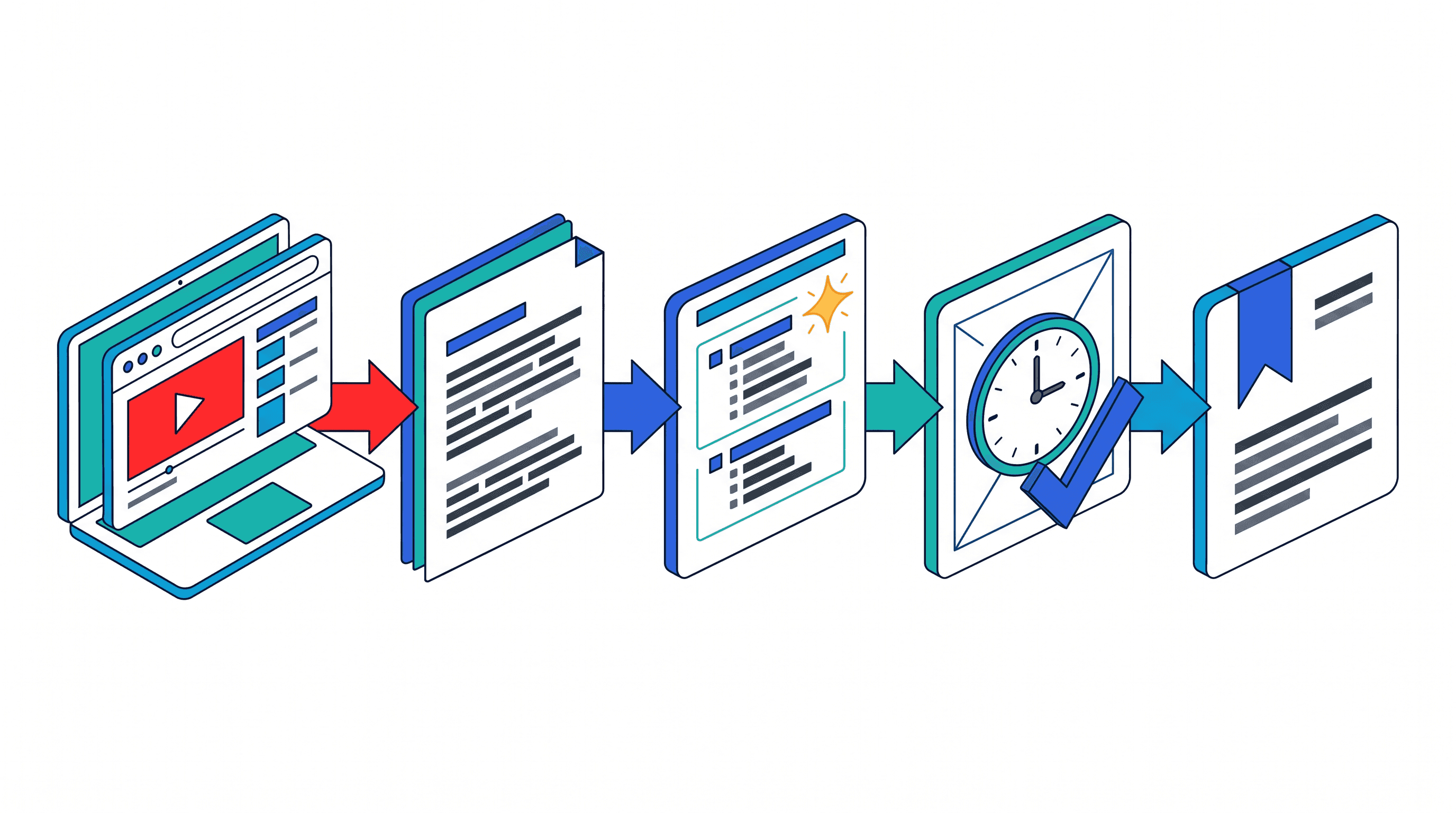 YouTube video research workflow